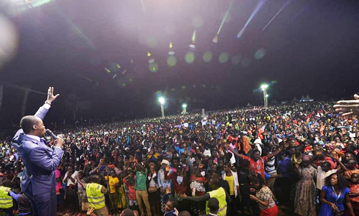 Thousands turn to Christ at Phaneroo crusade in Gulu