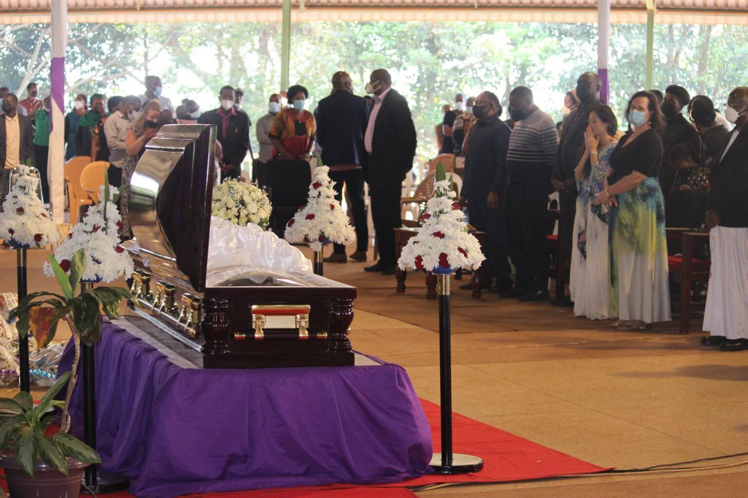 In Pictures: Dr John W. Mulinde bids farewell to his beloved son, Gideon